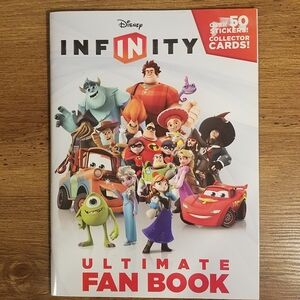 Disney Infinity Ultimate Fan Book Game Activity Sticker Card